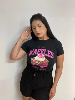 T-Shirt Waffles - comprar online