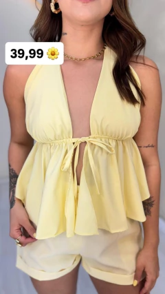 Croped Bata - Mavi Moda Feminina