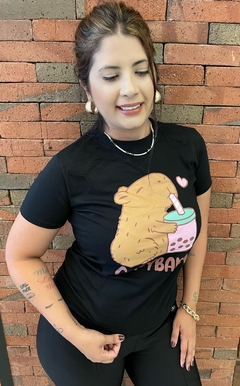 T-Shirt Capybara na internet