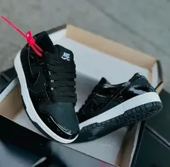 Dunk Preto Verniz - Mavi Moda Feminina