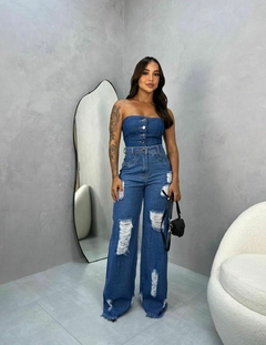 Calça Wide Leg