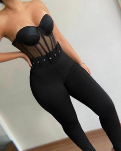Calça Leg Cinto - Mavi Moda Feminina