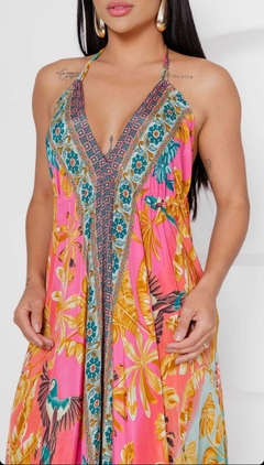 Vestido Indiano Importado - Mavi Moda Feminina