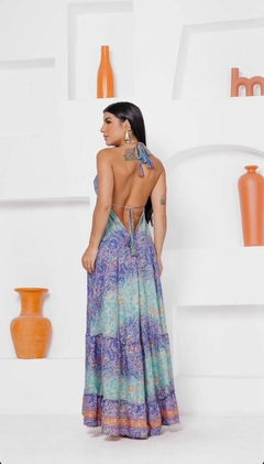 Vestido Indiano Importado - Mavi Moda Feminina