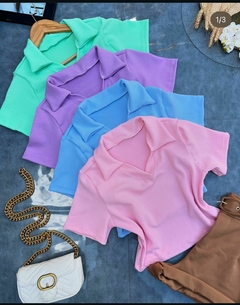 Croped Polo - comprar online