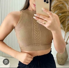 Croped Trico Modal - Mavi Moda Feminina