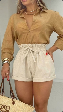 Shorts Linho na internet