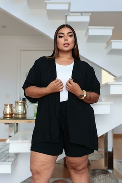Conjunto Kimono + Shorts - Mavi Moda Feminina