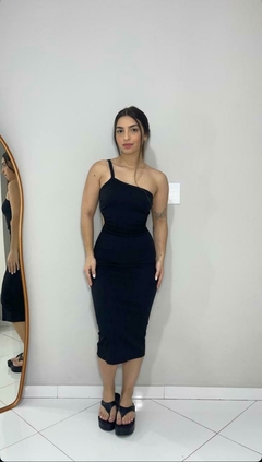 Vestido Canelado - comprar online