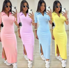 Vestido Gola Polo - comprar online
