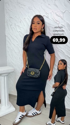 Vestido Gola Polo na internet