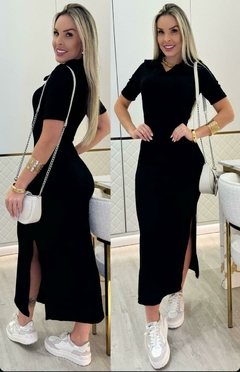 Vestido Gola Polo - comprar online
