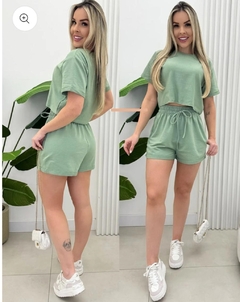 Conjunto com Shorts Moletinho