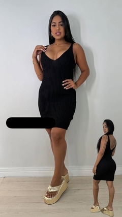 Vestido Tricô - Mavi Moda Feminina