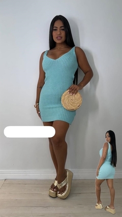 Vestido Tricô na internet