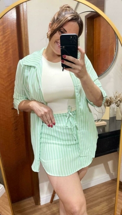 Conjunto Camisa e Shorts Saia - loja online