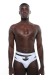 Brief Double Cut White - Lenhel