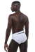 Brief Double Cut White on internet