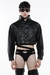 [Pré-venda] Jaqueta Cropped Leather Black - comprar online