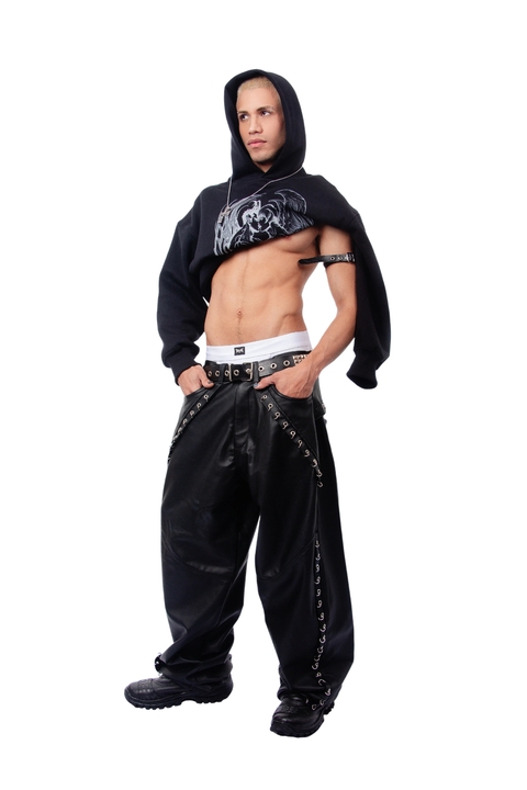 [Pré-venda] Calça Baggy Iyov Black - comprar online