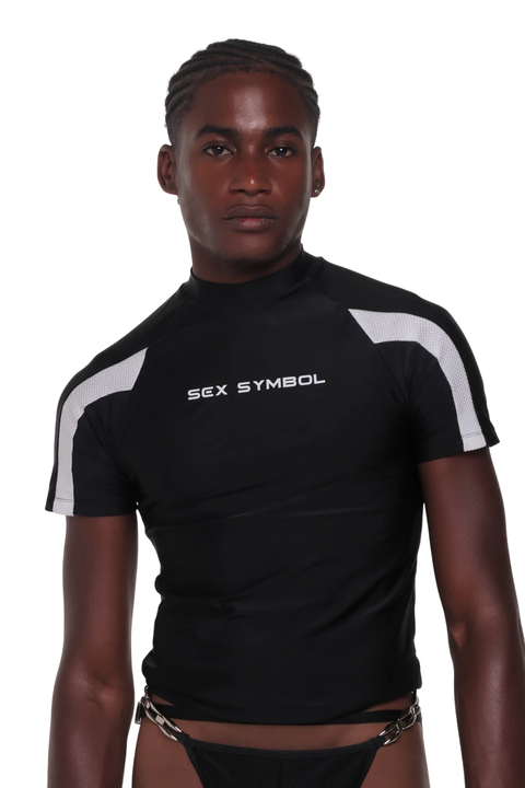 Baby Tee Sex Symbol Black/White - buy online