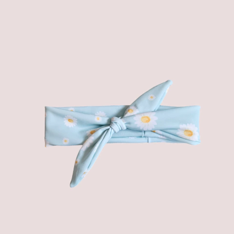 Vincha Margarita celeste