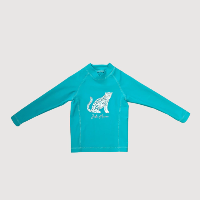 Reme de Lycra Verde Leopardo