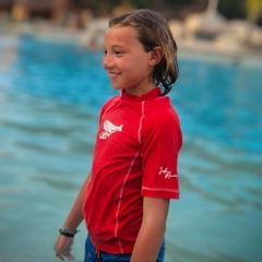 Reme de Lycra Ballena Roja M/C