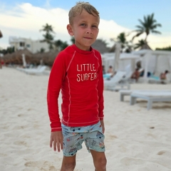 Reme de Lycra Surfer Roja - comprar online