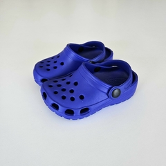 Zueco de Goma Clásico Azul - tienda online