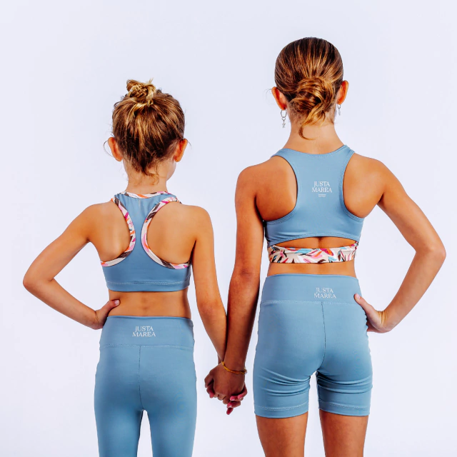 BIKER DEPORTIVA FLASH CELESTE — imagen 5