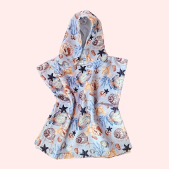 Capita de Toalla Caracola celeste