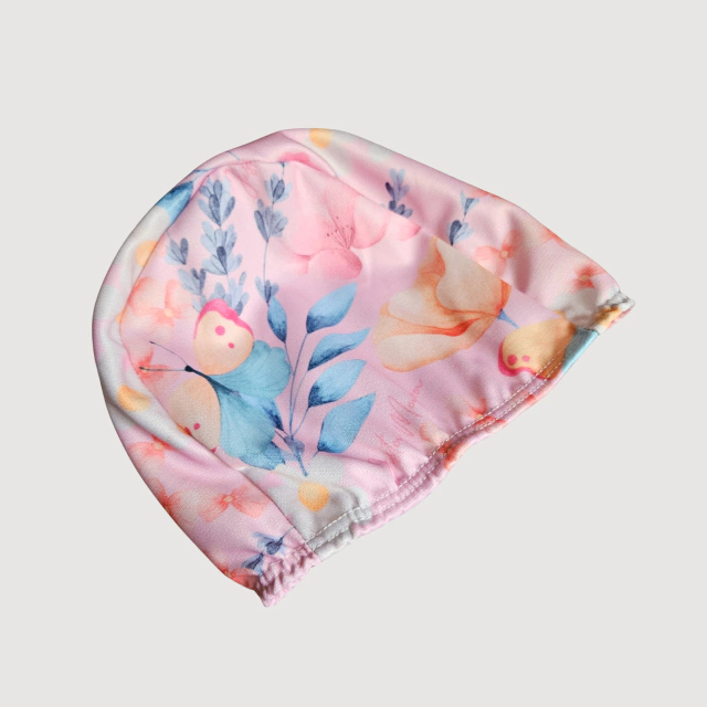 Gorra de Natación Mariposa Rosa — imagen 2