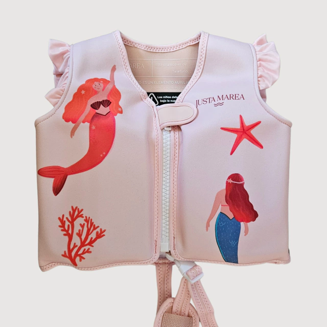Chaleco Flotador PRO Sirena Rosa