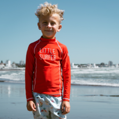 Reme de Lycra Surfer Roja