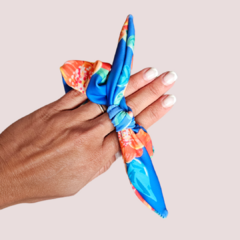 Colita Flor Azul