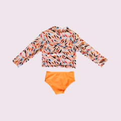 Conjunto Pam Hojas Durazno en internet