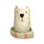 Maceta Oso Polar Mediano Con Platito - comprar online