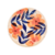 Plato Grande Ceramica - Flores Coral - 22 Cm - comprar online