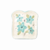 Plato Tostada Flores - grande