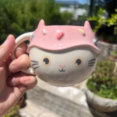 Taza Esfera - Gato donita - - Alba Deco Store
