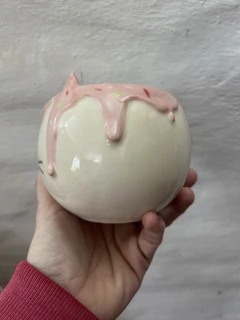 Imagen de Taza Esfera - Gato dona -