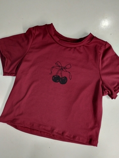 Baby Tee Cereza - tienda online