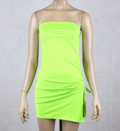 Vestido Strapless Fluo - MALDITA SEA OUTFITTERS