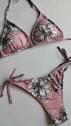 Bikini Flores Rosa