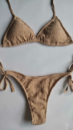 Bikini Textura Beige - comprar online