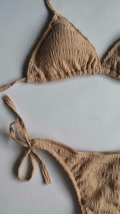 Bikini Textura Beige en internet