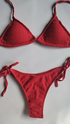 Bikini Textura Rojo