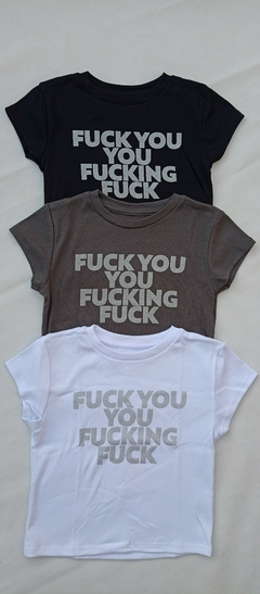 Remera Fuck You - MALDITA SEA OUTFITTERS