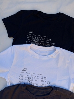 Baby Tee Yet Not Yet - tienda online